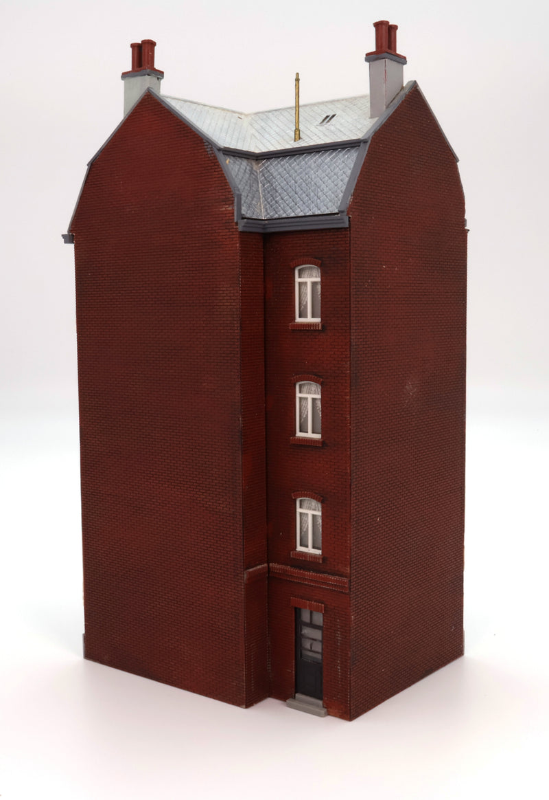 HO Scale Faller Sauter Flower Shop Row Building Model