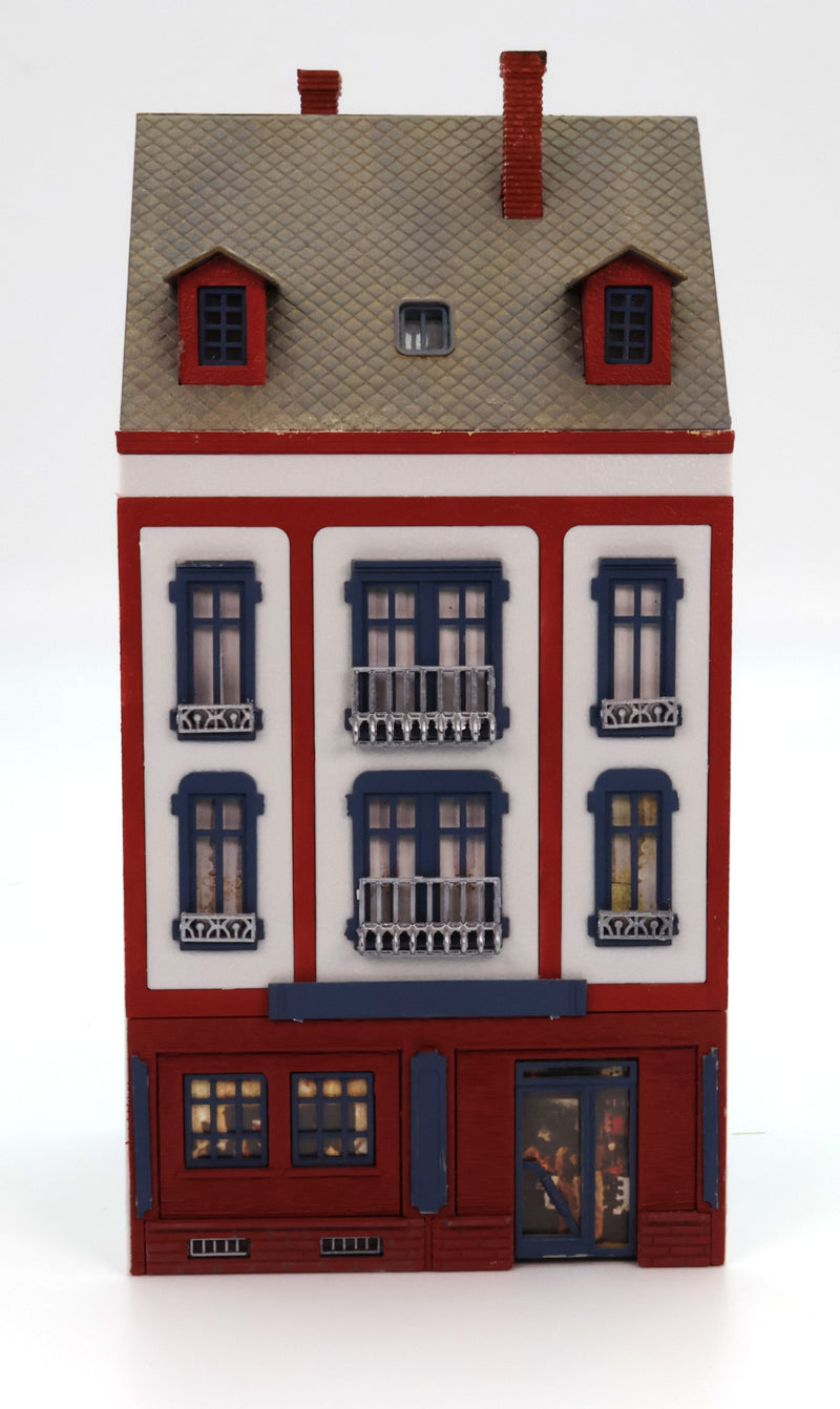 White/Red Blue Toy Store