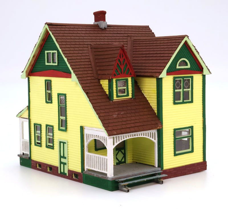 American Yellow Brown Residential House