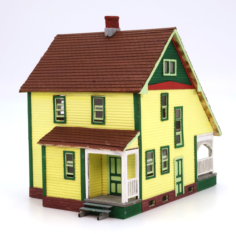 American Yellow Brown Residential House