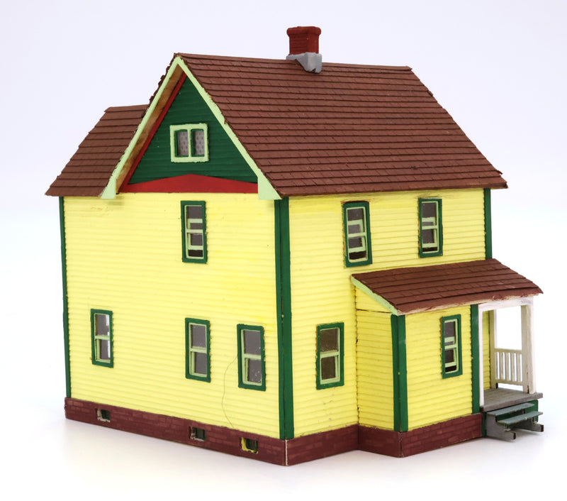 American Yellow Brown Residential House