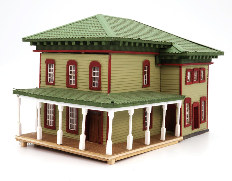 American Olive Green Residential Home