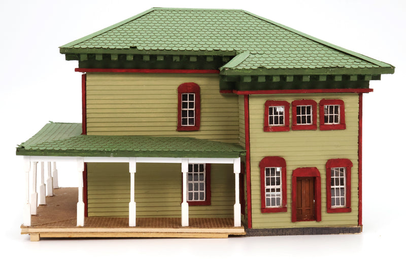 American Olive Green Residential Home