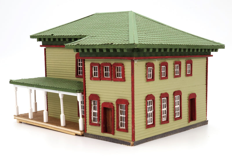 American Olive Green Residential Home