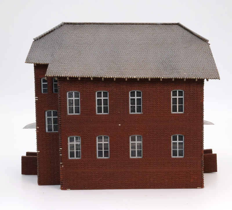 Railroad Worker Building Brown