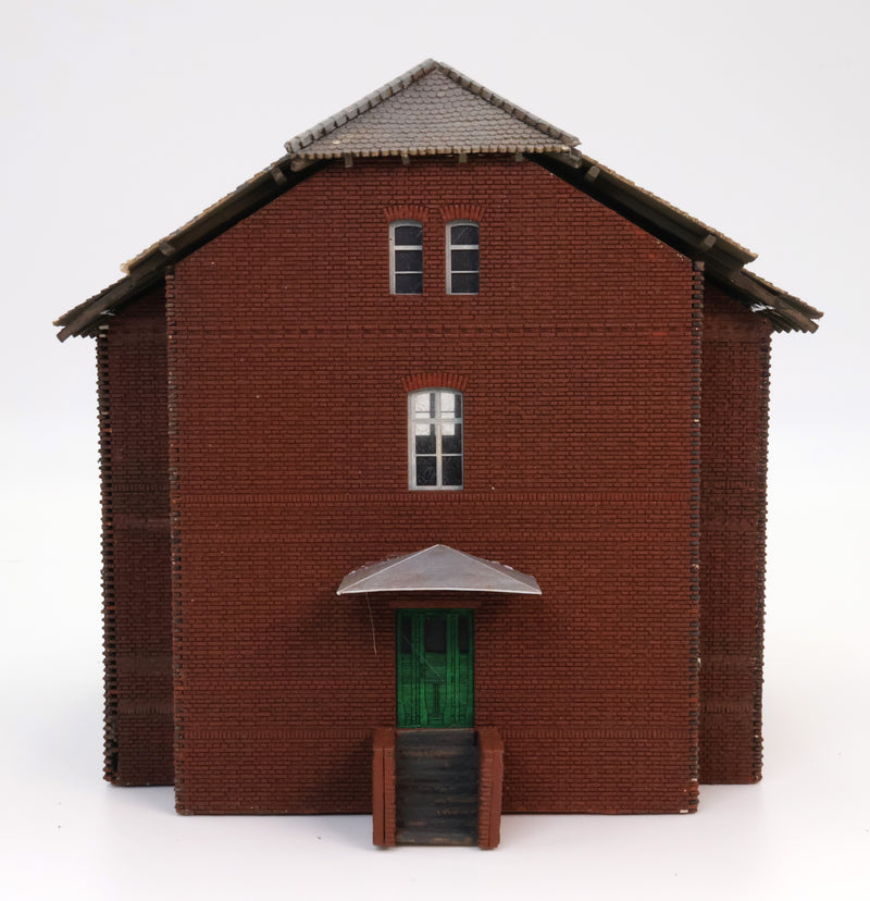 Railroad Worker Building Brown