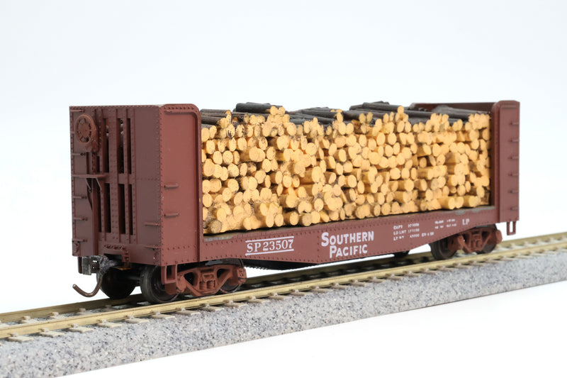 Athearn HO Pulpwood Car with Wood Southern Pacific #235501