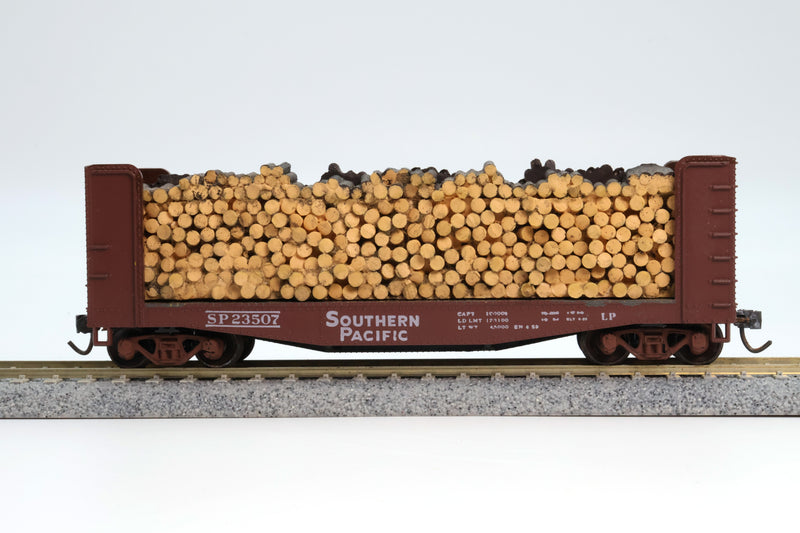 Athearn HO Pulpwood Car with Wood Southern Pacific #235501
