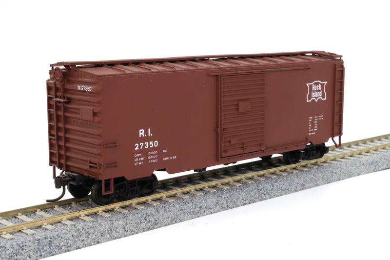 Accurail HO 40-foot Box Car Rock Island #27350