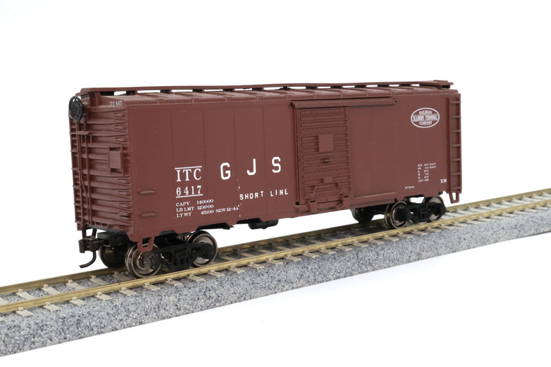 Athearn HO 40-foot Box Car Shortline IL Terminal Company #6417