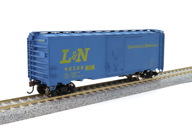 Accurail HO 40' AAR Single Door Steel Box Car L&N #90508