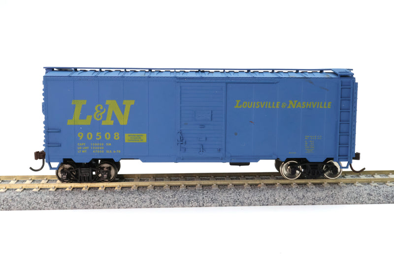 Accurail HO 40' AAR Single Door Steel Box Car L&N #90508