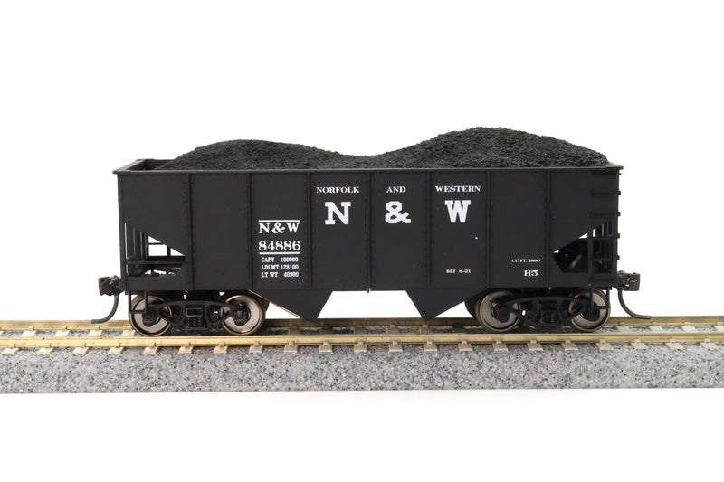 Athearn 34' Rib Side Hopper Norfolk and Western Railway #849886