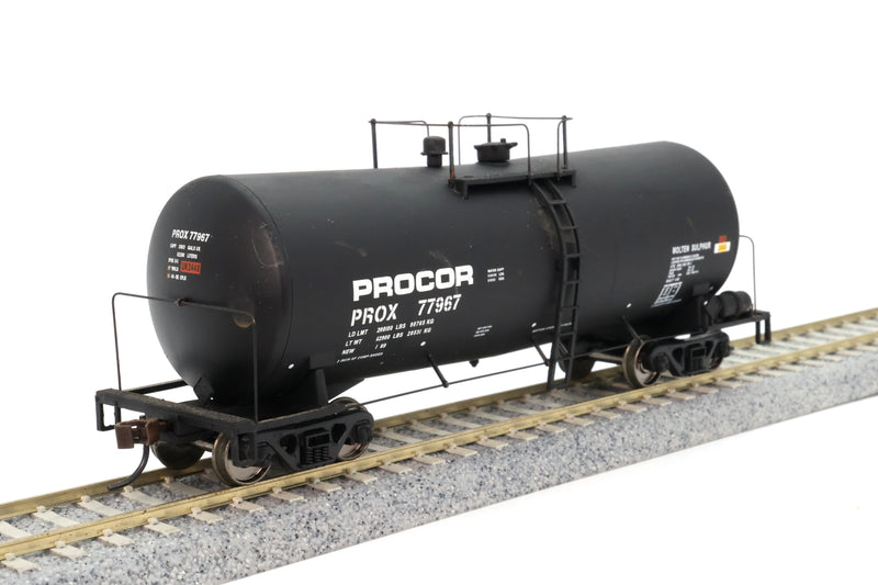 Walthers Proto Molten Sulfur Tank Car PROX #77967