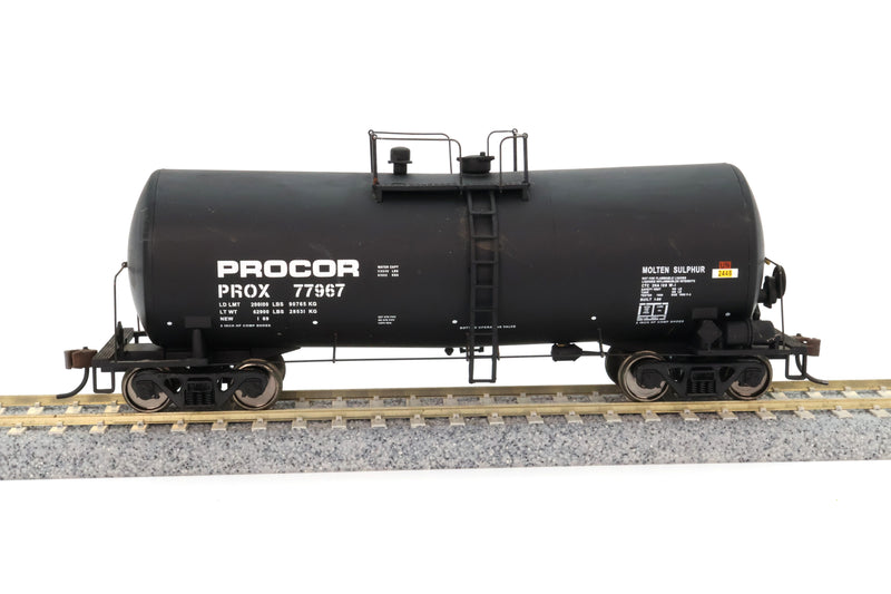 Walthers Proto Molten Sulfur Tank Car PROX #77967