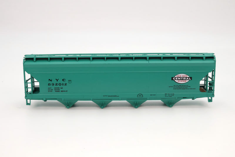 Athearn HO Scale 55’ Center Flow Hopper Car New York Central #892012