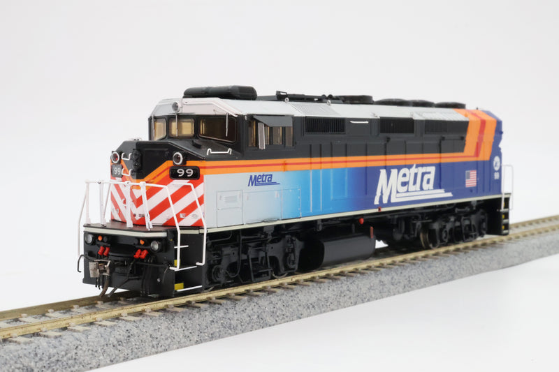 Rapido HO Scale F59PH Metra #99 (DCC/SOUND)