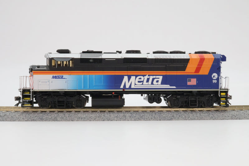 Rapido HO Scale F59PH Metra #99 (DCC/SOUND)