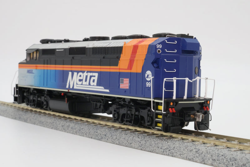 Rapido HO Scale F59PH Metra #99 (DCC/SOUND)