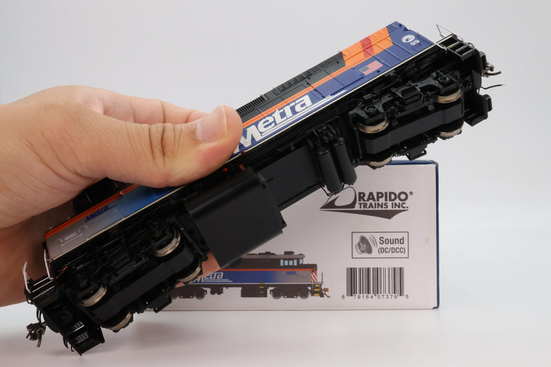 Rapido HO Scale F59PH Metra #99 (DCC/SOUND)