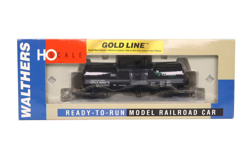 Walthers HO Scale Gold Line 16,000 Gallon Funnel Flow Tank Car UTLX #600015