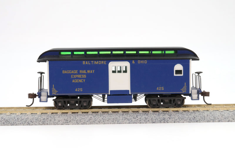 Roundhouse HO Scale Overton 4-Car Set Baltimore and Ohio