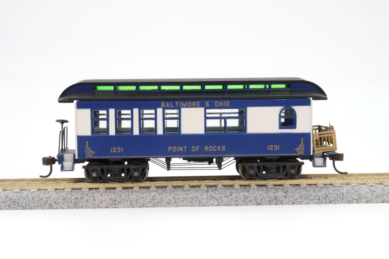 Roundhouse HO Scale Overton 4-Car Set Baltimore and Ohio
