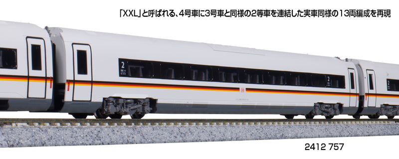 N Scale KATO ICE 4 Federal Republic of Germany 7-Car Basic Set